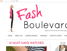 Tablet Screenshot of fashboulevard.com